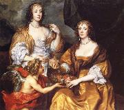Anthony Van Dyck Lady Elizabeth Thimbelby and Dorothy,Viscountess Andover oil painting on canvas